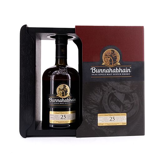 Bunnahabhain 25 Jahre  0,70 Liter/ 46.3% vol Produktbild