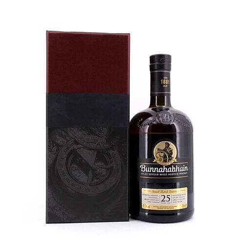 Bunnahabhain 25 Jahre  0,70 Liter/ 46.3% vol Produktbild