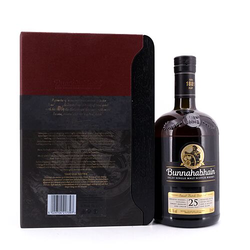 Bunnahabhain 25 Jahre  0,70 Liter/ 46.3% vol Produktbild