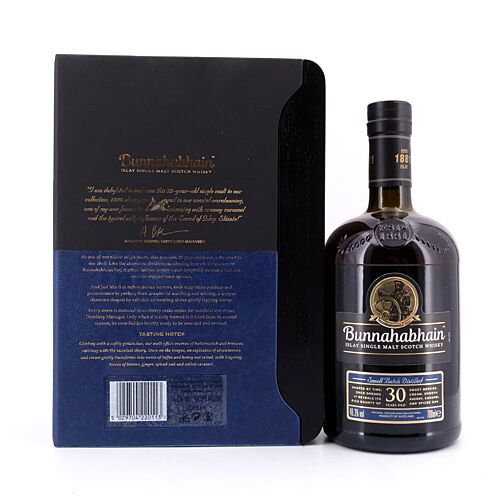 Bunnahabhain 30 Jahre  0,70 Liter/ 46.3% vol Produktbild