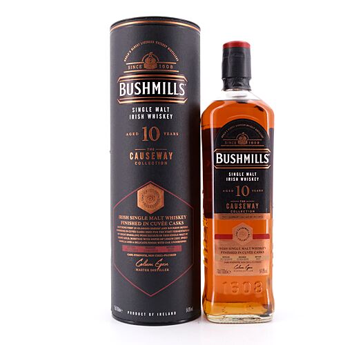 Bushmills 10 Jahre Cuvee Cask Cask Strength Finish In Cuvèe Casks 0,70 Liter/ 54.8% vol Produktbild