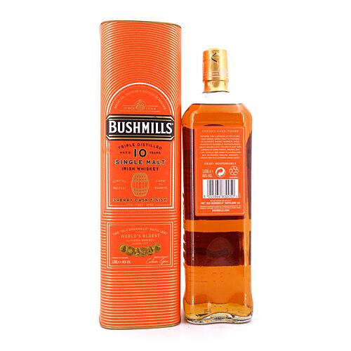 Bushmills 10 Jahre Sherry Cask Finish Literflasche 1 Liter/ 46.0% vol Produktbild