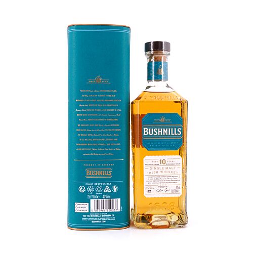 Bushmills 10 Jahre  0,70 Liter/ 40.0% vol Produktbild