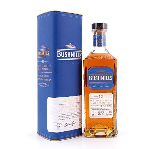 Bushmills 12 Jahre  0,70 Liter/ 40.0% vol Produktbild