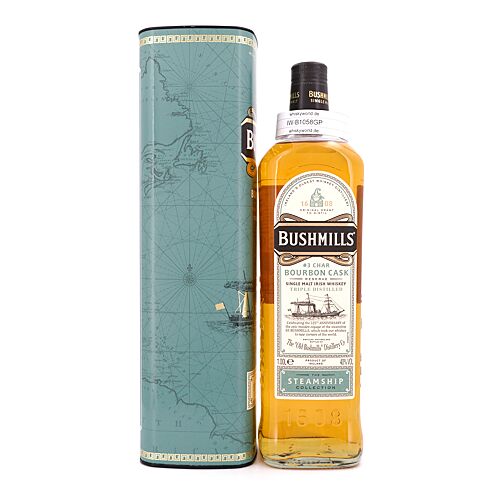 Bushmills The Steamship Bourbon Cask Reserve Collection Literflasche 1 Liter/ 40.0% vol Produktbild