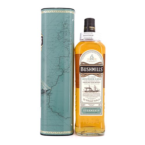 Bushmills The Steamship Bourbon Cask Reserve Collection Literflasche 1 Liter/ 40.0% vol Produktbild