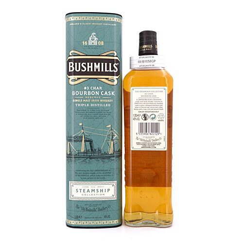 Bushmills The Steamship Bourbon Cask Reserve Collection Literflasche 1 Liter/ 40.0% vol Produktbild