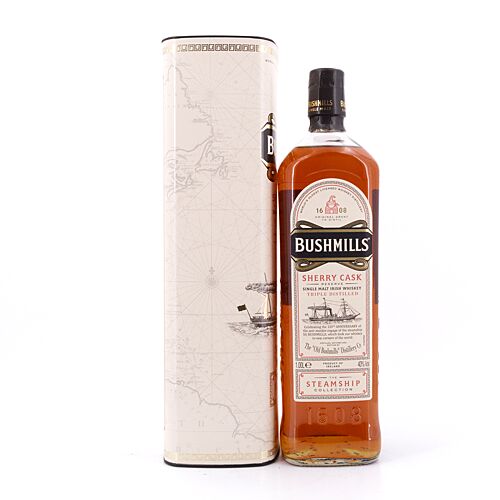 Bushmills The Steamship Sherry Cask Reserve Collection Literflasche 1 Liter/ 40.0% vol Produktbild