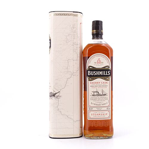 Bushmills The Steamship Sherry Cask Reserve Collection Literflasche 1 Liter/ 40.0% vol Produktbild