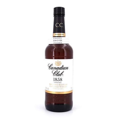 Canadian Club Blended Canadian Whisky  0,70 Liter/ 40.0% vol Produktbild