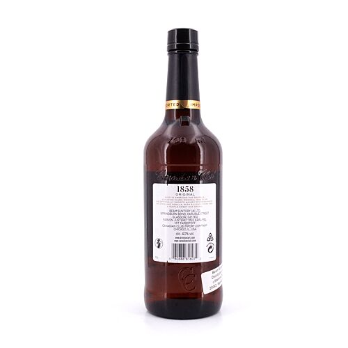 Canadian Club Blended Canadian Whisky  0,70 Liter/ 40.0% vol Produktbild