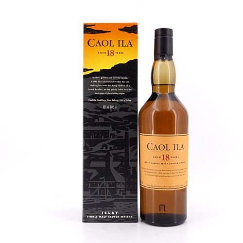 Caol Ila 18 Jahre 0,70 Liter/ 43.0% vol Produktbild