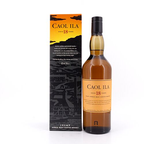 Caol Ila 18 Jahre 0,70 Liter/ 43.0% vol Produktbild