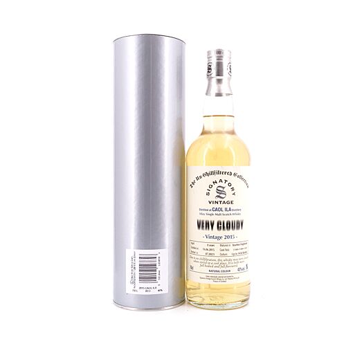 Caol Ila Very Cloudy Signatory Un-chillfiltered Jahrgang 2015 0,70 Liter/ 40.0% vol Produktbild