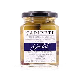 Capirete Gordal grüne Oliven mit karamellisierten Preiselbeeren 300g Produktbild