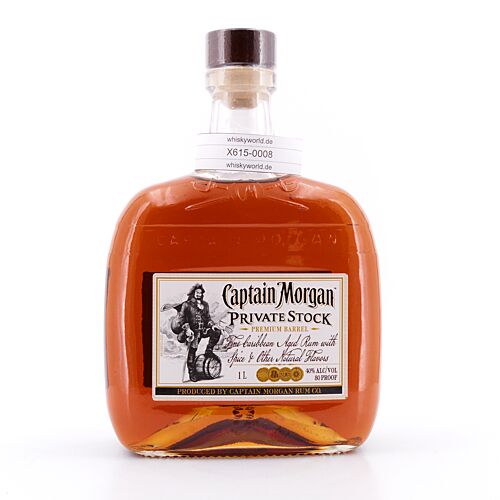 Captain Morgan Private Stock Literflasche 1 Liter/ 40.0% vol Produktbild