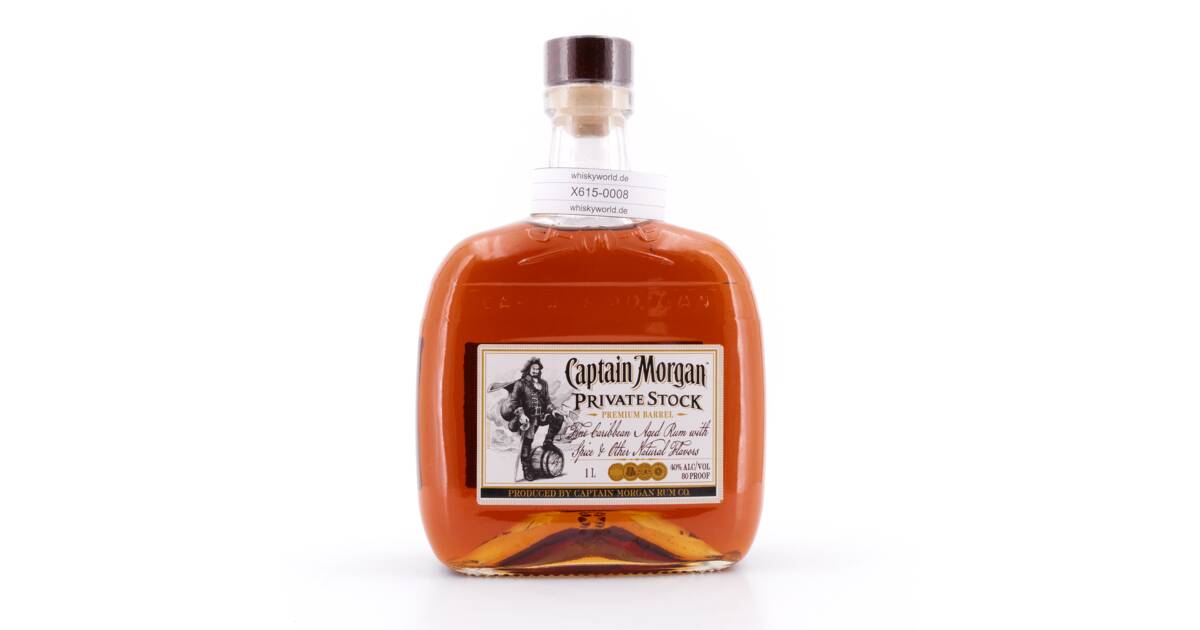 Captain Morgan Private Stock Literflasche 1 Liter/ 40.0% vol Captain Morgan Private Stock Literflasche 1 Liter/ 40.0% vol