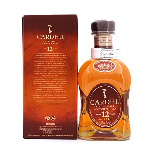 Cardhu 12 Jahre  0,70 Liter/ 40.0% vol Produktbild