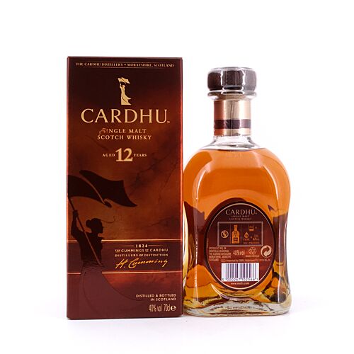 Cardhu 12 Jahre  0,70 Liter/ 40.0% vol Produktbild