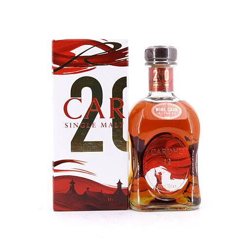 Cardhu 12 Jahre Wine Cask 200th Anniversary 0,70 Liter/ 40.0% vol Produktbild