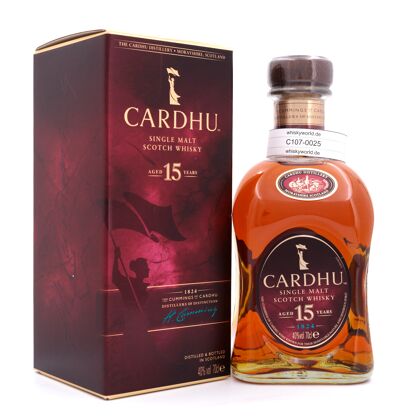 Cardhu 15 Jahre  0,70 Liter/ 40.0% vol