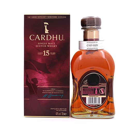 Cardhu 15 Jahre 0,70 Liter/ 40.0% vol Produktbild