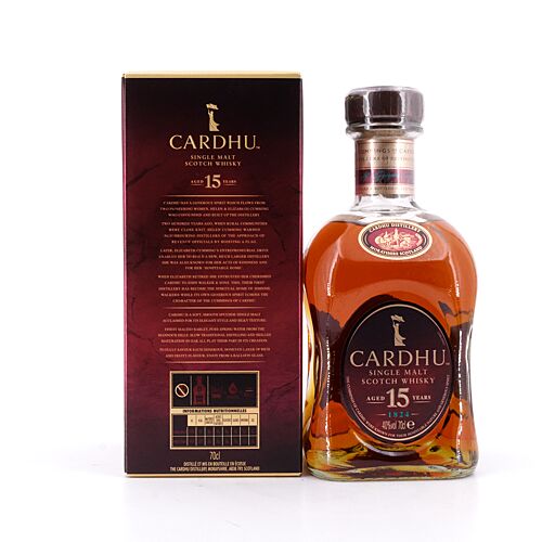 Cardhu 15 Jahre 0,70 Liter/ 40.0% vol Produktbild