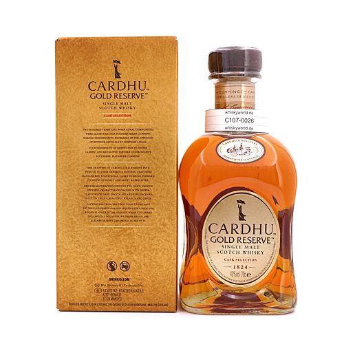 Cardhu Gold Reserve Cask Selection 0,70 Liter/ 40.0% vol Produktbild