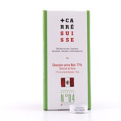 CARRÉ SUISSE N° 04 Zartbitterschokolade 77% Peru  Produktbild