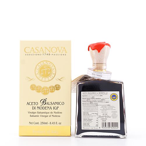 Casanova Aceto Balsamico 10 Jahre IGP aus Modena 0,250 Liter Produktbild