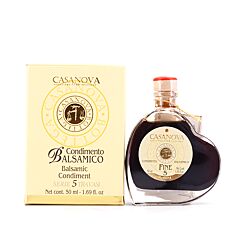 Casanova Aceto Balsamico 4 Jahre IGP aus Modena Herzflasche Produktbild