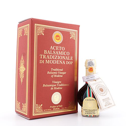 Casanova Aceto Balsamico tradizionale Affinato 12 Jahre DOP aus Mondena 0,10 Liter Produktbild