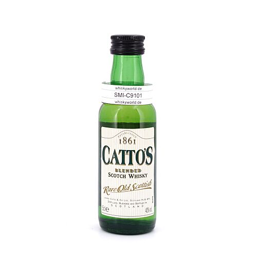 Catto's Blended Scotch Whisky Miniatur 0,050 Liter/ 40.0% vol Produktbild