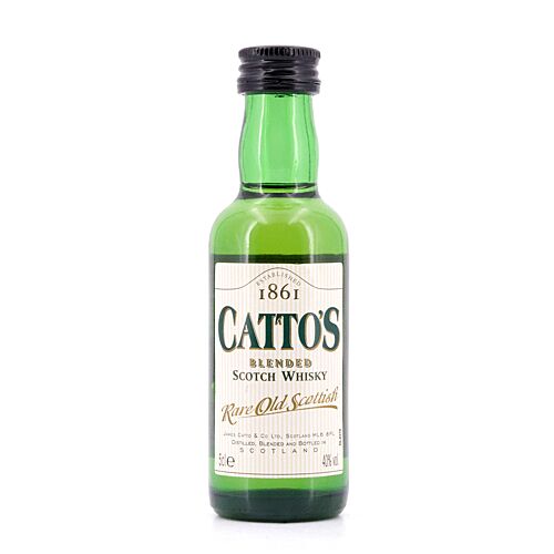 Catto's Blended Scotch Whisky Miniatur 0,050 Liter/ 40.0% vol Produktbild