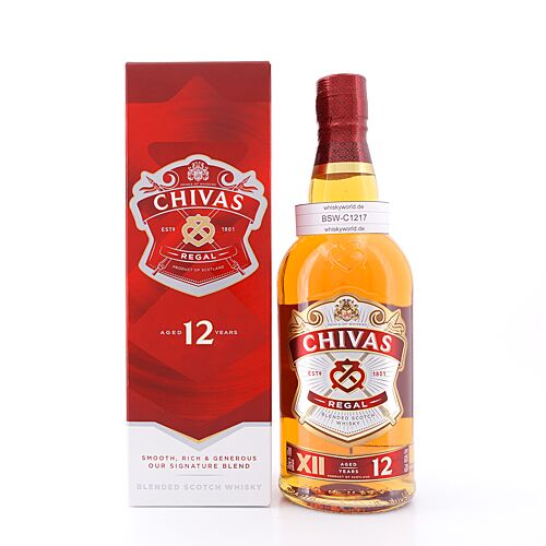 Chivas Brothers 12 Jahre neues Design 0,70 Liter/ 40.0% vol Produktbild