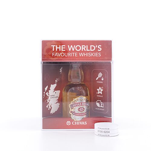 Chivas Brothers The world`s favourite whiskies 0,20 Liter/ 40.0% vol Produktbild