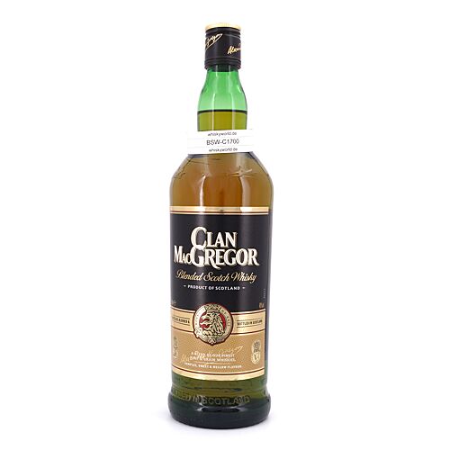 Clan MacGregor Blended Scotch Whisky Literflasche 1 Liter/ 40.0% vol Produktbild