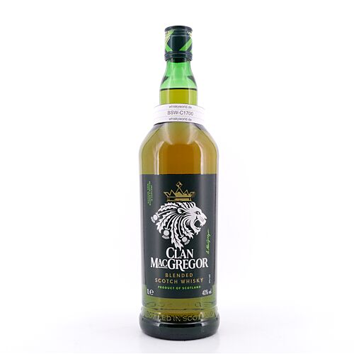 Clan MacGregor Blended Scotch Whisky Literflasche 1 Liter/ 40.0% vol Produktbild