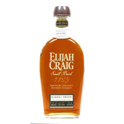 Elijah Craig Barrel Proof Kentucky Straight Bourbon Whiskey 0,70 Liter/ 67.4% vol