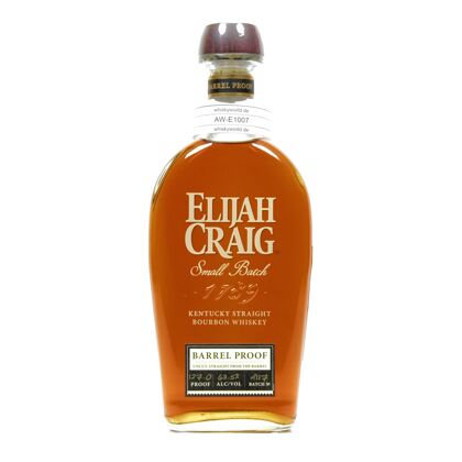 Elijah Craig Barrel Proof Kentucky Straight Bourbon Whiskey 0,70 Liter/ 63.5% vol