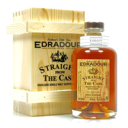 Edradour Straight from the Cask Collection Sherry Butt Jahrgang 2006 / 10 Jahre 0,50 Liter/ 59.4% vol