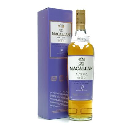 Macallan Fine Oak 18 Jahre  0,70 Liter/ 43.0% vol