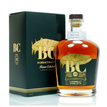 Barracuda Cay 18 Jahre Caribbean Dark Rum 0,70 Liter/ 40.0% vol