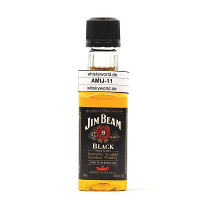 Jim Beam Black Label Miniatur PET-Flasche 0,050 Liter/ 43.0% vol
