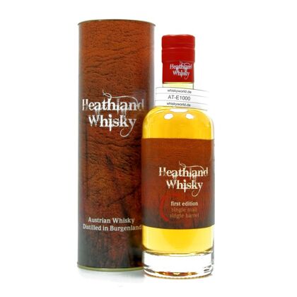 Heathland Whisky First Edition Single Malt Single Barrel (Auslaufartikel) 0,50 Liter/ 46.5% vol