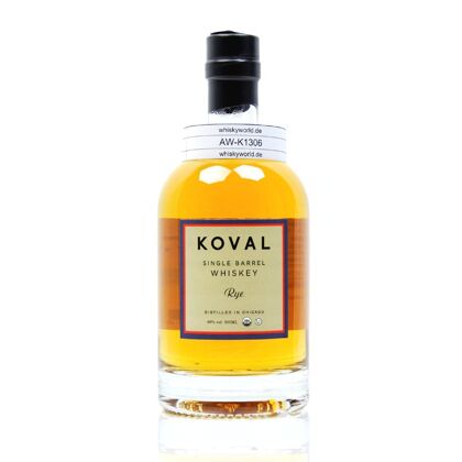 Koval Single Barrel Rye Whiskey 0,50 Liter/ 40.0% vol