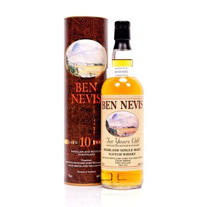 Ben Nevis 10 Jahre  0,70 Liter/ 46.0% vol