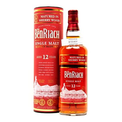 Benriach 12 Jahre Sherry  0,70 Liter/ 46.0% vol