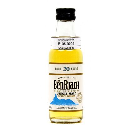 Benriach 20 Jahre Miniatur 0,050 Liter/ 43.0% vol
