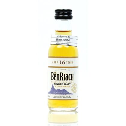 Benriach 16 Jahre Miniatur 0,050 Liter/ 43.0% vol